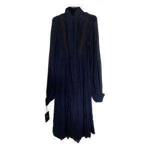 ROCHAS Dress with Bow Neck, Puff Sleeve - Size US2 - MSRP $2300 - BNWT -90% OFF
